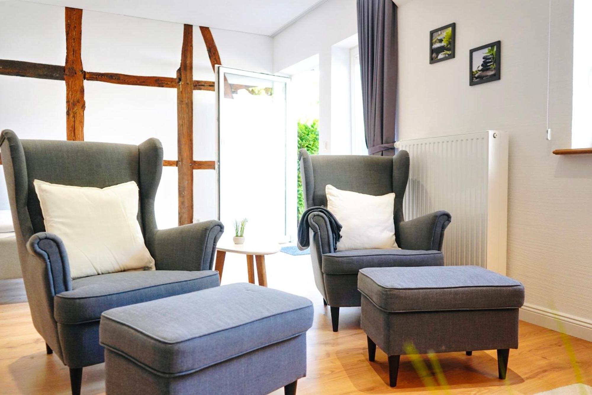 Altstadt Apartment II - Terrasse- Waschmaschine- Parkplatz วอล์ฟสบวร์ก ภายนอก รูปภาพ