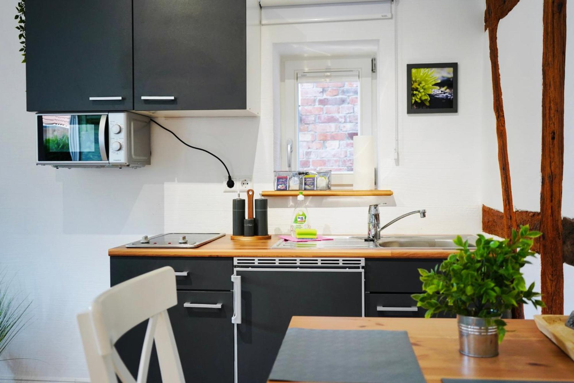 Altstadt Apartment II - Terrasse- Waschmaschine- Parkplatz วอล์ฟสบวร์ก ภายนอก รูปภาพ